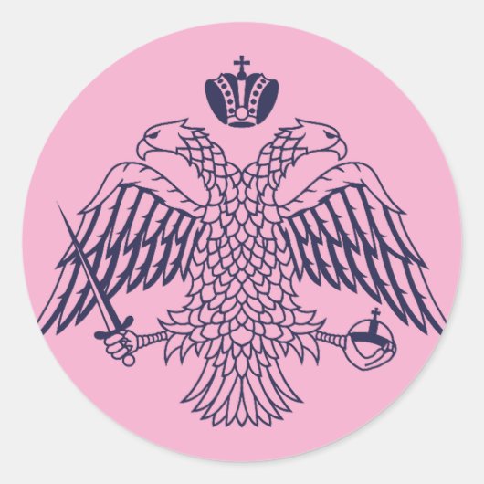 ビザンチンの紋章 ラウンドシール (正面)