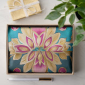 ビザンチンカラフルジュエルアートティッシュペーパー 薄葉紙 (ギフト)