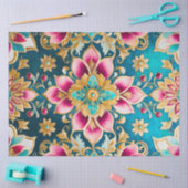 ビザンチンカラフルジュエルアートティッシュペーパー 薄葉紙 (クラフト)