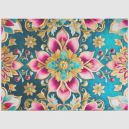 ビザンチンカラフルジュエルアートティッシュペーパー 薄葉紙