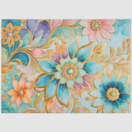 ビザンチンカラフルジュエルアートティッシュペーパー 薄葉紙