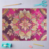 ビザンチンカラフルジュエルアートティッシュペーパー 薄葉紙 (クラフト)