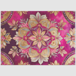 ビザンチンカラフルジュエルアートティッシュペーパー 薄葉紙