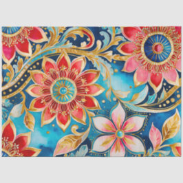 ビザンチンカラフルジュエルアートティッシュペーパー 薄葉紙