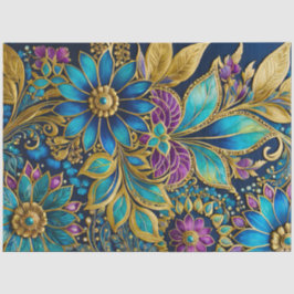 ビザンチンカラフルジュエルアートティッシュペーパー 薄葉紙