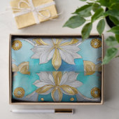 ビザンチンカラフルジュエルアートティッシュペーパー 薄葉紙 (ギフト)