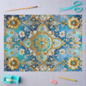 ビザンチンカラフルジュエルアートティッシュペーパー 薄葉紙 (クラフト)