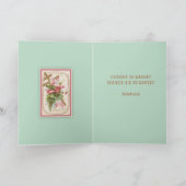 ビザンチンスラヴォニックカトリックパスチャイースター シーズンカード (内部)