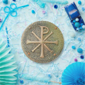 ビザンチン十字シンボル金属メダリオンの歴史anc ペーパープレート (パーティー)