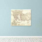 ビザンチン帝国がカイトまで キャンバスプリント (インサイチュ (ウッドフロア))