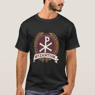 ビザンチン帝国のビザンティムチーローのシンボル Tシャツ