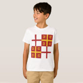 ビザンチン帝国国旗 Tシャツ (正面フル)