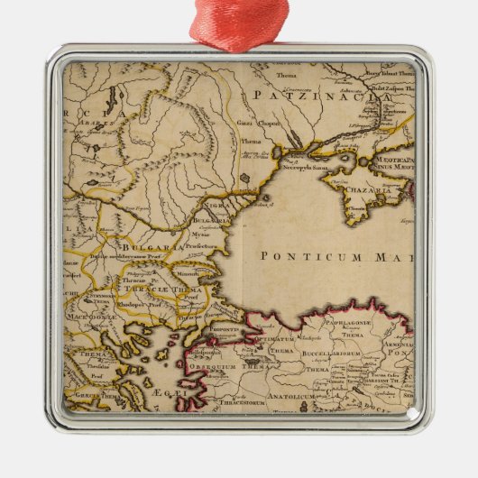 ビザンチン帝国 メタルオーナメント (正面)