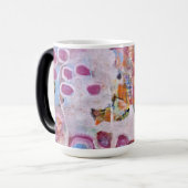 ビザンチン抽象芸術アートマグ モーフィングマグカップ (正面左)