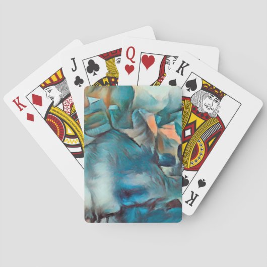 ビザンチン抽象芸術トランプ トランプ (裏面)