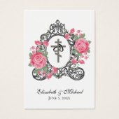 ビザンチン正統の東結婚礼儀聖カード (正面)