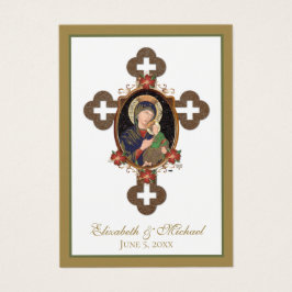 ビザンチン正統の東結婚礼儀聖カード