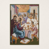 ビザンチン正統イースター結婚ライトの神聖カード (正面)