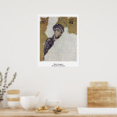 ビザンチン・モサイシストによるマリア断片 ポスター (キッチン)