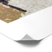 ビザンチン・モサイシストによるマリア断片 ポスター (角)