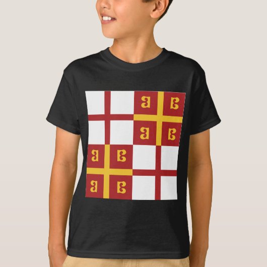 ビザンツ帝国の旗 Tシャツ (正面)