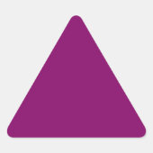 ビザンティウムパープル 三角形シール (正面)