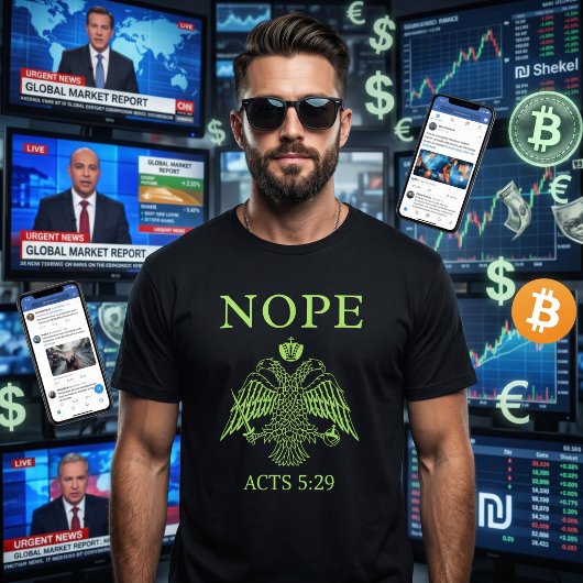 ビザンティンイーグル君主主義者伝統主義者Tシャツ Tシャツ