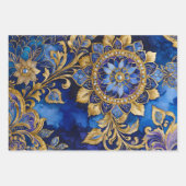 ビザンテカラフルンアートラッピング紙シート ラッピングペーパーシート (正面2)