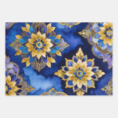 ビザンテカラフルンアートラッピング紙シート ラッピングペーパーシート (正面)