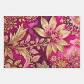 ビザンテカラフルンアートラッピング紙シート ラッピングペーパーシート (正面3)