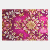 ビザンテカラフルンアートラッピング紙シート ラッピングペーパーシート (正面2)