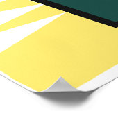 ビザンテモダンンヴァージンマリアと子供の宗教 ポスター (角)