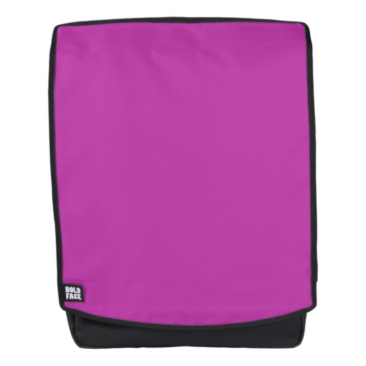 ビザンテ無地のン色 バックパック (正面)