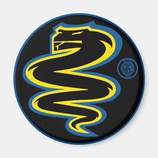 ビシオンインター – ブラックマグネット マグネット (正面)