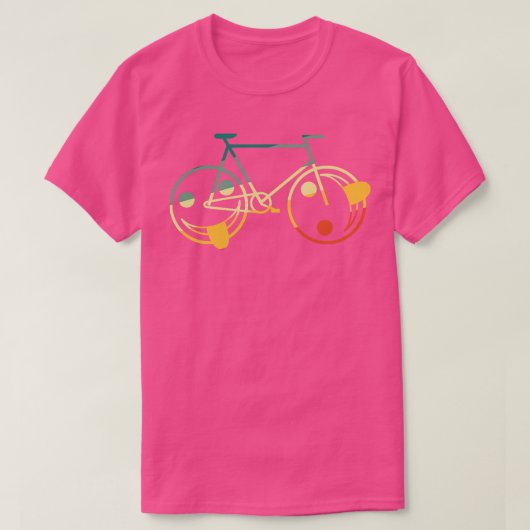 ビシクルバイクサイクリングレトロヴィンテージギフト1 Tシャツ (デザイン正面)