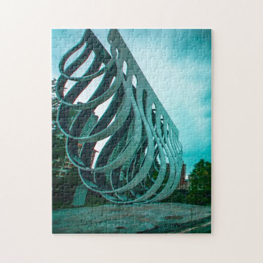 ビシャンパークスウィング彫刻シンガポール。 ジグソーパズル (縦)