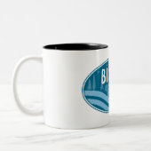 ビショップカリフォルニアアウトドア ツートーンマグカップ (左)