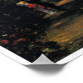 ビショップスの敷地内にあるソールズベリー大聖堂 ポスター (角)