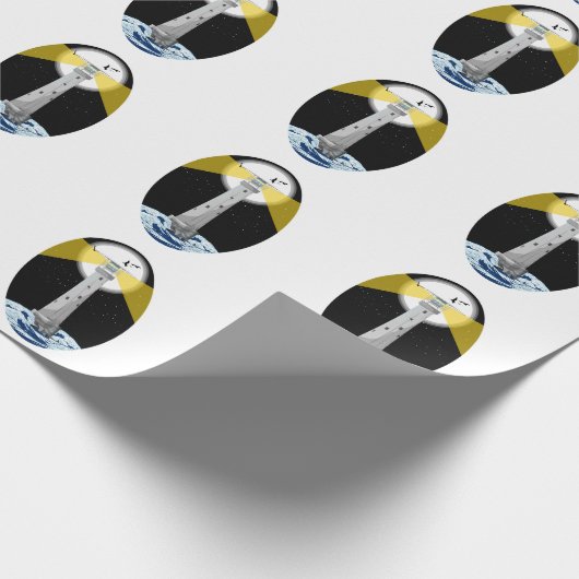 ビショップロックライトハウス ラッピングペーパー (角)