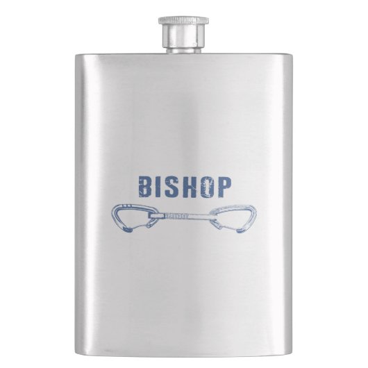 ビショップロック登山クイックドロー フラスク (正面)