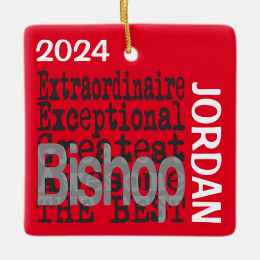 ビショップ超常連カスタム セラミックオーナメント (正面)