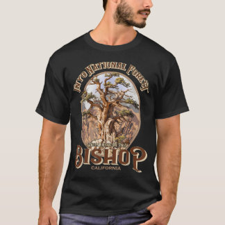 ビショップ カリフォルニア イニョー国有林 Tシャツ