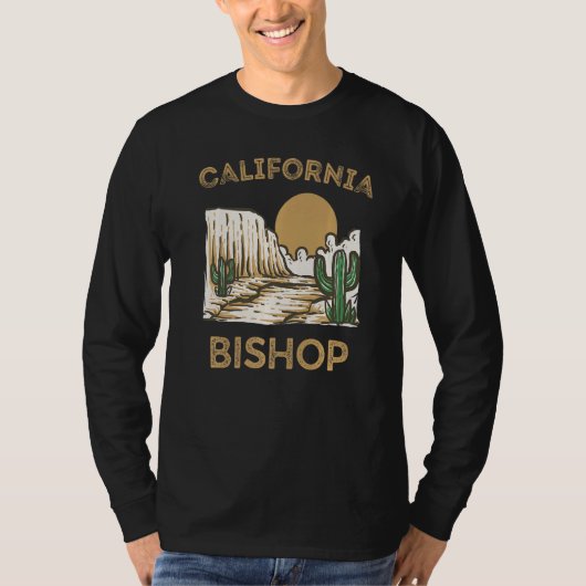 ビショップ・シティ・カリフォルニア Tシャツ (正面)