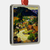 ビショフ – カンブリア、平和なカリフォルニアの町 メタルオーナメント (右)