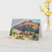 ビショフ – パームキャニオン カード (黄色い花)