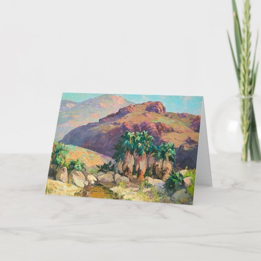 ビショフ – パームキャニオン カード (正面)