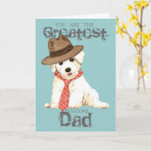 ビションパパ カード (黄色い花)