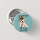 ビションパパ 缶バッジ (正面&裏面)