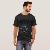 ビションフリーゼ好きのための頑固なビションフリーゼの犬 Tシャツ (正面フル)