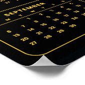 ビションフリーゼ子犬2026カレンダー ポスター (角)